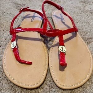 Size 10 Nautica Anchor Sandals